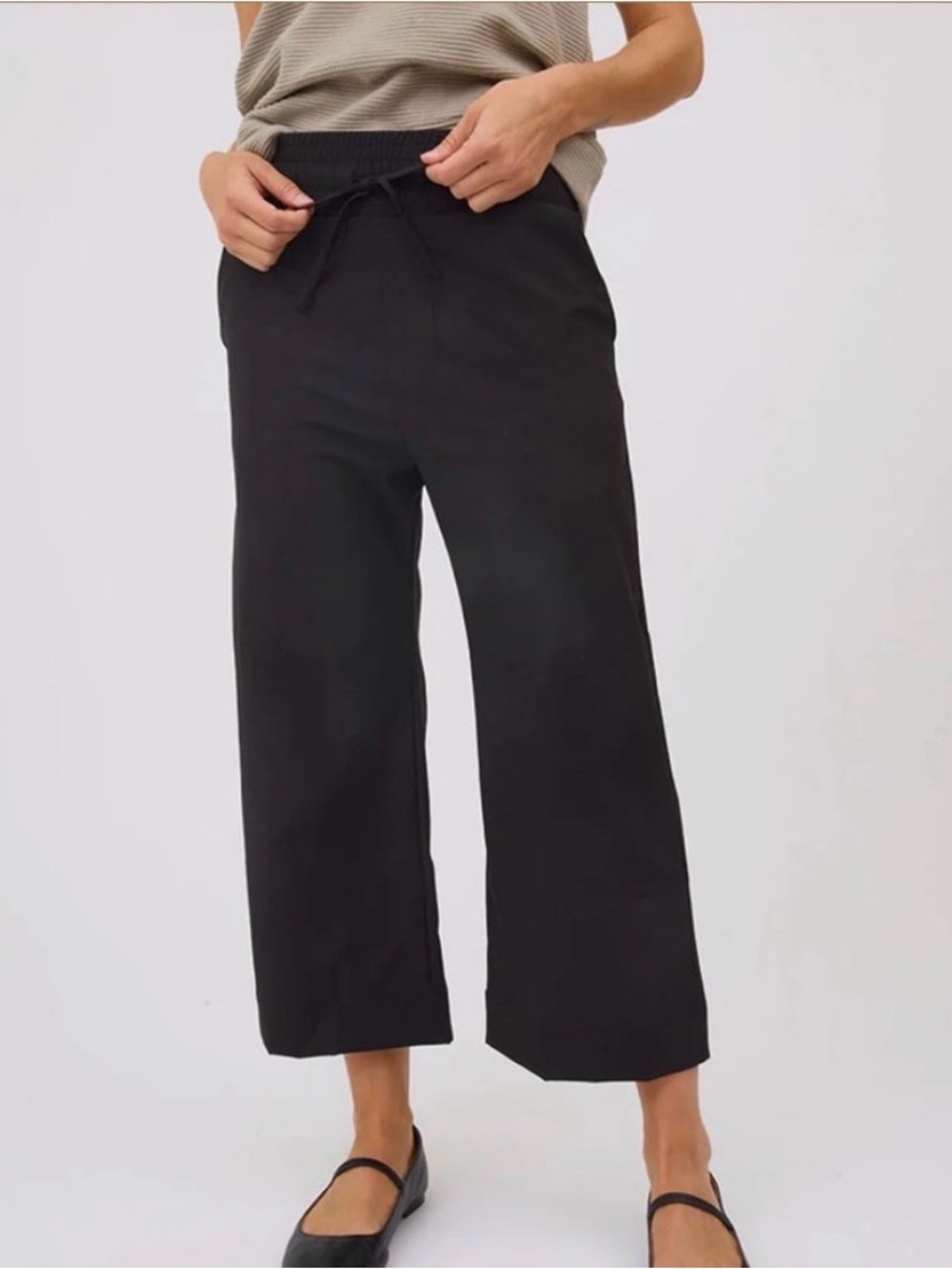 Albion Audrey Wide Leg Medium Petite Black pants